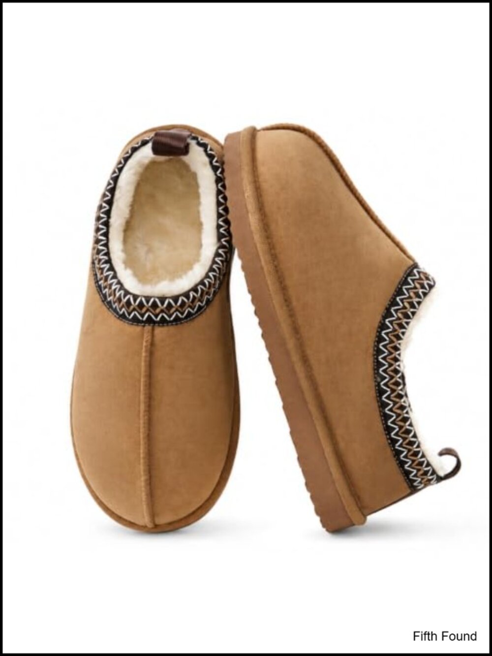 Women's Fuzzy Slippers Cozy Faux Fur Lined Memory Foam House Shoes